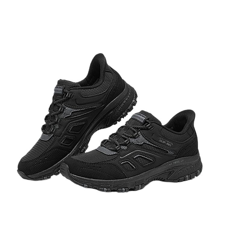 Skechers OUTDOOR Abrasion Resistant Low Top Casual Shoes Women's Black купить в интернет-магазине Yoocart с быстрой доставкой по России.
