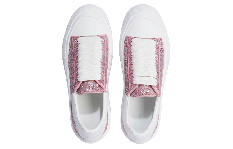 Alexander McQueen Glitter Deck Plimsoll 'Rose Pink' Women's купить в интернет-магазине Yoocart с быстрой доставкой по России.