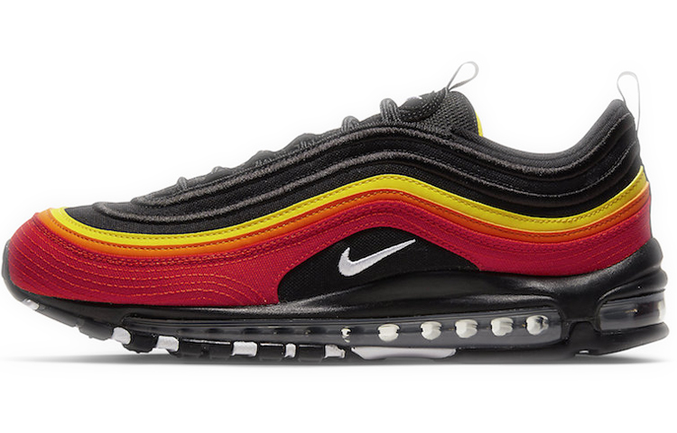 Nike Air Max 97 Black Chile Red Magma Orange