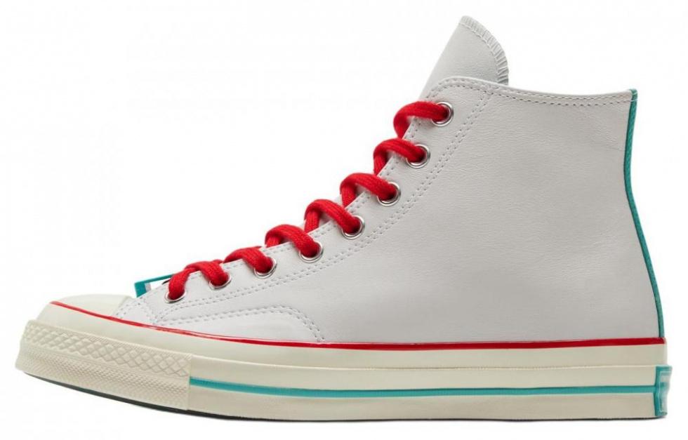 Converse Chuck Taylor All Star 1970s 'White Teal Red'