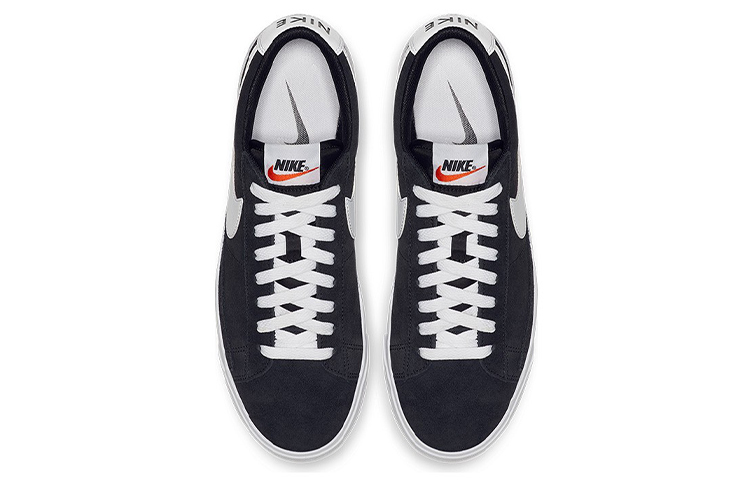 Nike Blazer Low Premium Vintage Suede Black White купить в интернет-магазине Yoocart с быстрой доставкой по России.