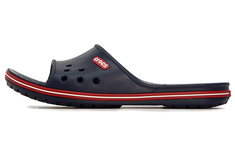 Crocs Crocband Crocs Black Unisex Sandals 'Dark Blue Red'