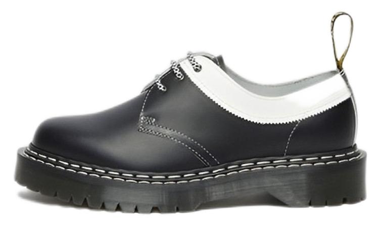 Dr. Martens 1461Bex Smooth Contrast Leather Oxford Shoes 'Black White'