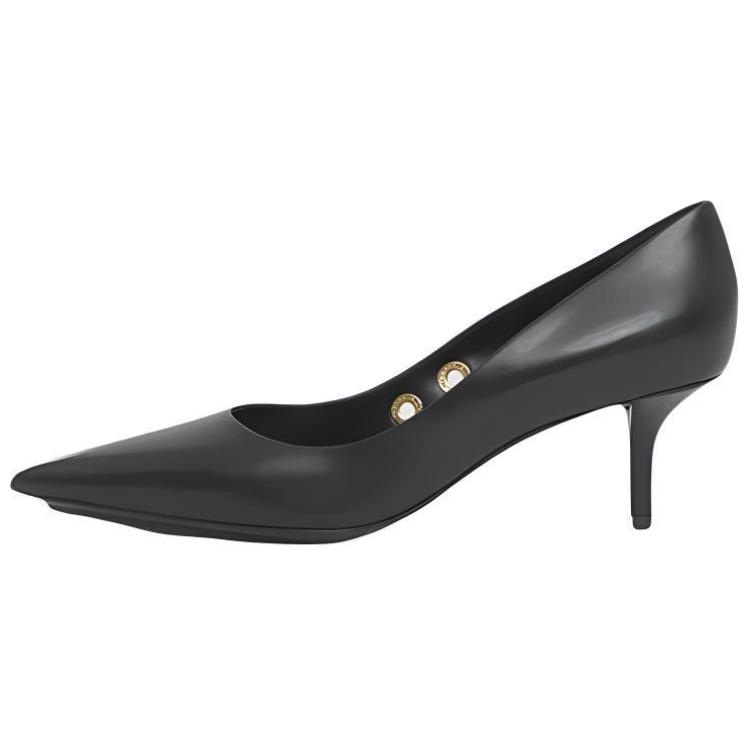 Burberry Slim Heel High Heels Women's Black