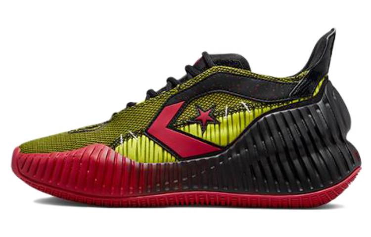 Converse All Star BB Prototype CX Mid Black Laser Lemon Red