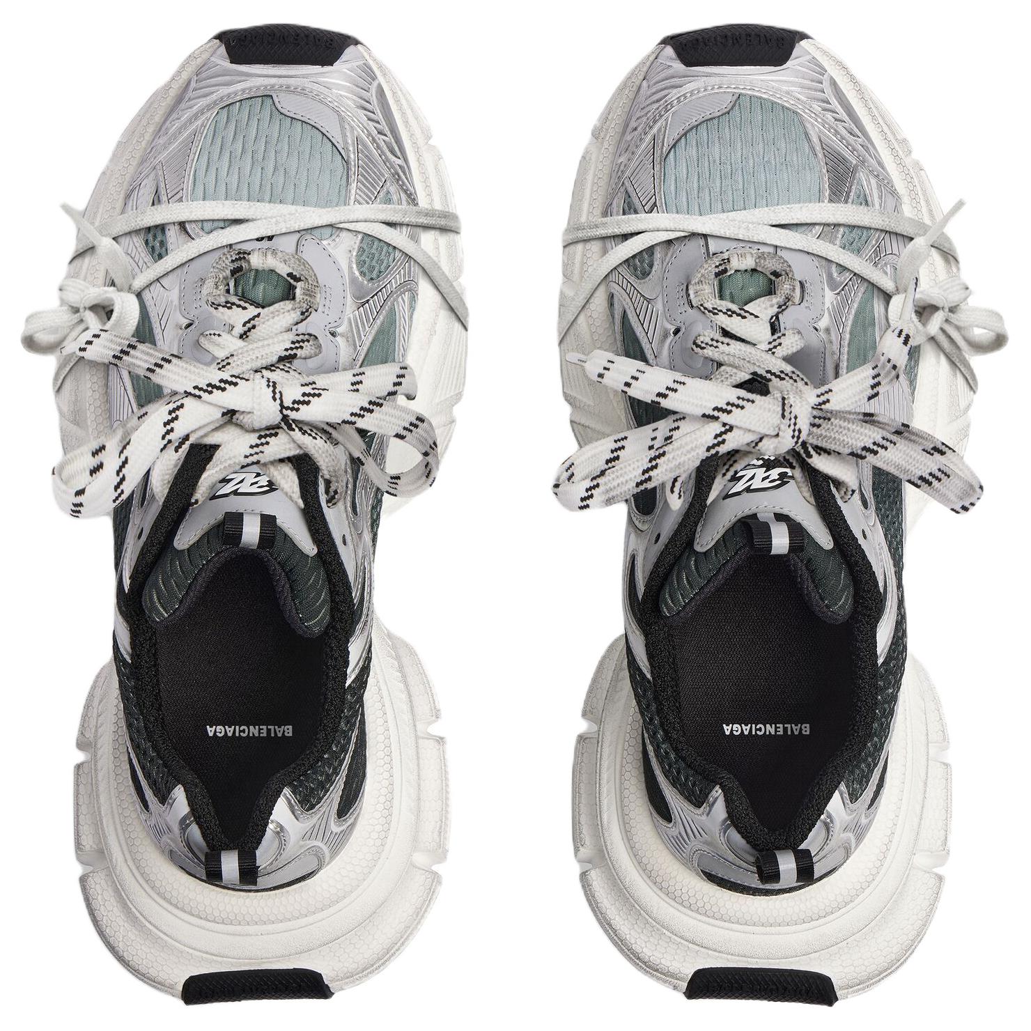 Balenciaga 3XL Low-Top Chunky Sneakers Women's Silver купить в интернет-магазине Yoocart с быстрой доставкой по России.