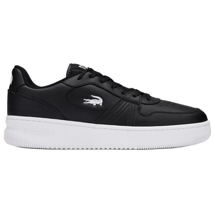 LACOSTE Slip-Resistant Low-Top Skateboard Shoes Men's Black