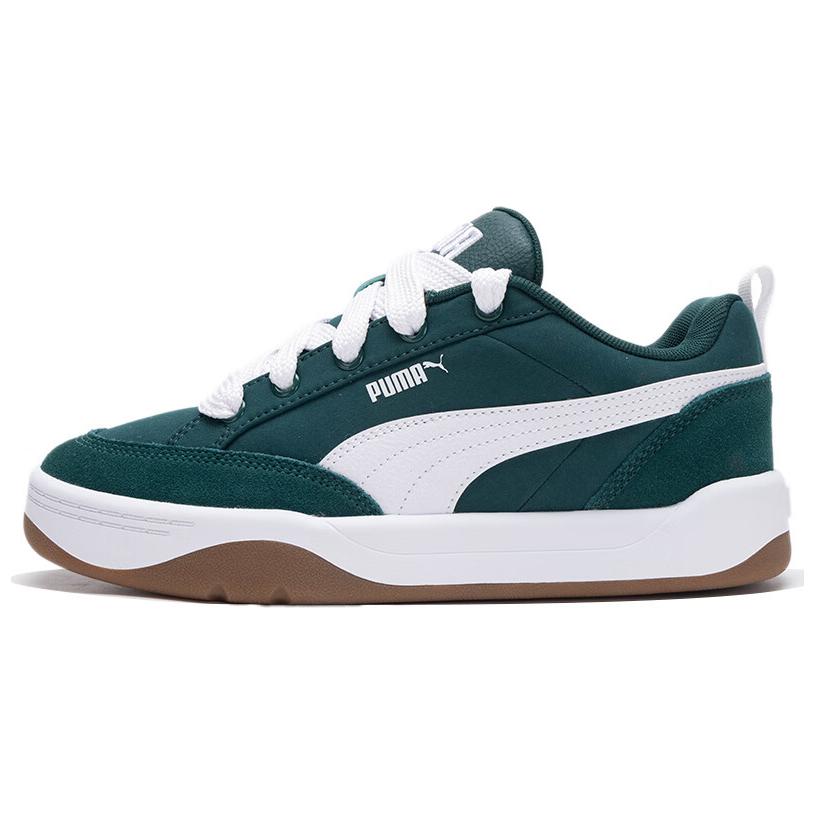 PUMA Park Lifestyle Collection Street Low Top Skateboard Shoes Unisex Green White