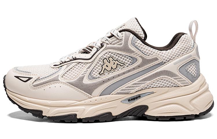 Kappa Wing Low Top Running Shoes Unisex Moon Gray Silver Gray