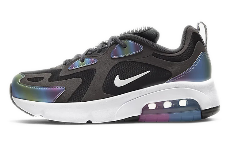 Nike Air Max 200 'Bubble Pack   Dark Smoke Grey' Gs