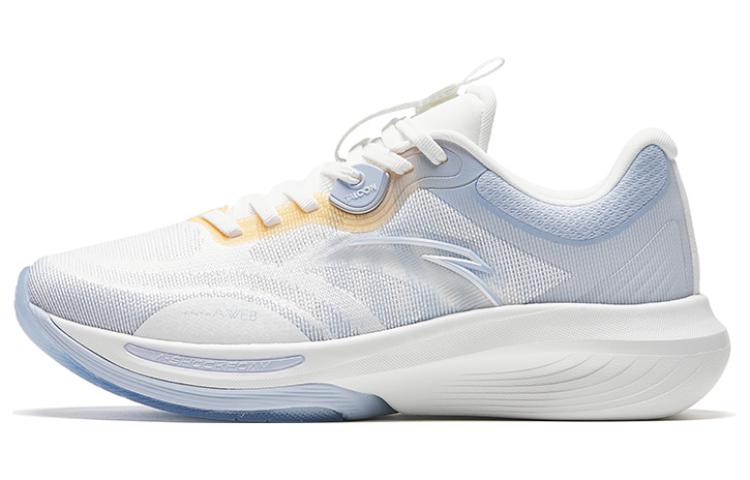 Anta Anti-Slip Wear-Resistant Low-Top Casual Shoes Women's White Blue