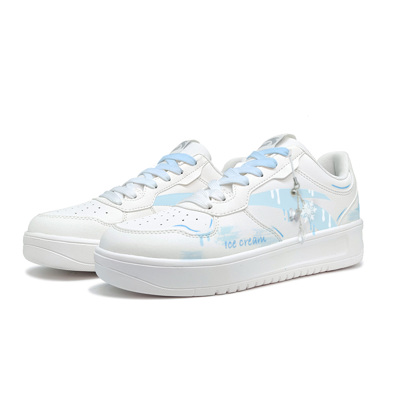 Anta Relaxed Wear resistant And Lightweight Low Top Skateboard Shoes Women's Blue White купить в интернет-магазине Yoocart с быстрой доставкой по России.