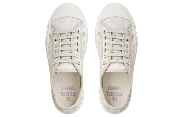 FENDI Domino Ff Lop Top White Women's купить в интернет-магазине Yoocart с быстрой доставкой по России.