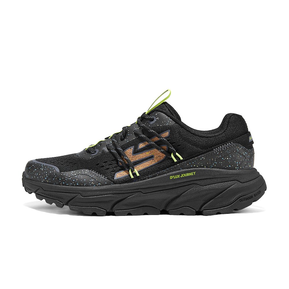 Skechers D'LUX JOURNEY Abrasion Resistant Low top Casual Shoes Men's Black