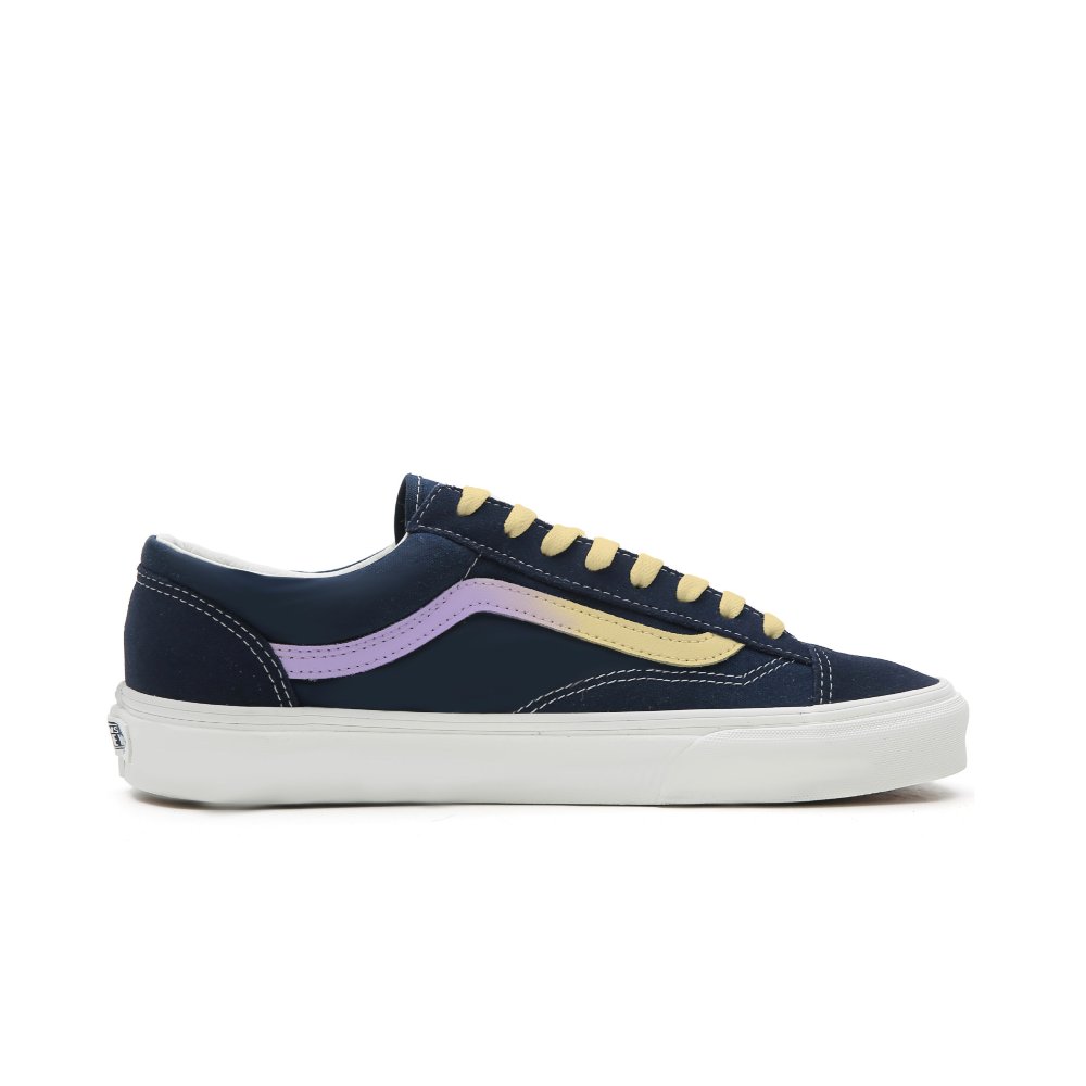 Vans Style 36 Lightweight And Breathable Low Top Skateboard Shoes Unisex Purple