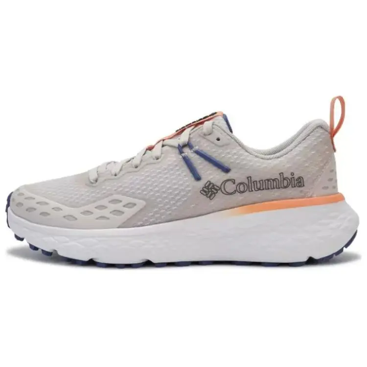 Columbia Shock Absorbers Slip Resistant Breathable Low top Mountaineering Shoes Women's Light Gray