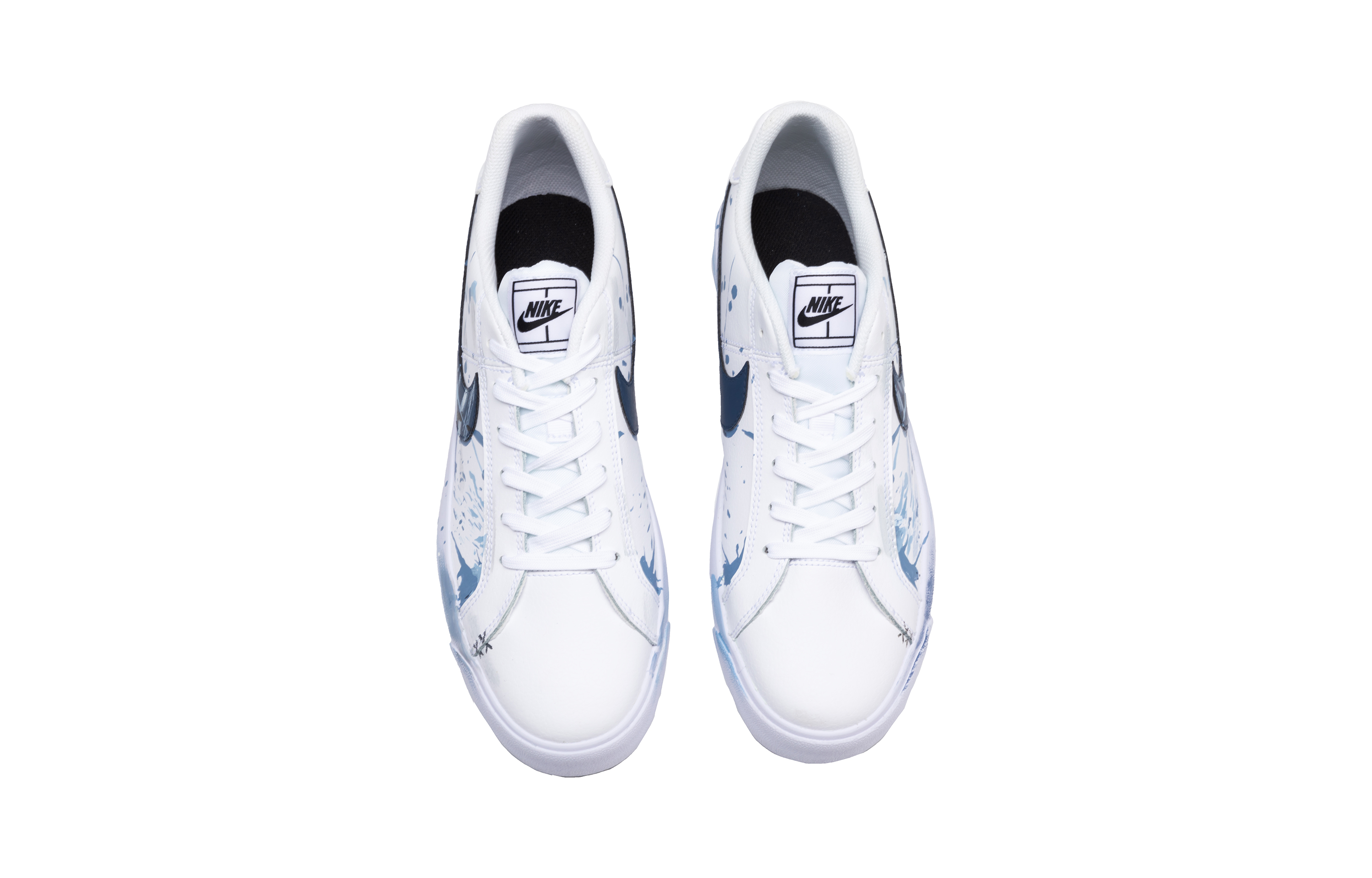 Nike Court Royale Anti-Slip Wear-Resistant Low-Top Skateboard Shoes Unisex Blue купить в интернет-магазине Yoocart с быстрой доставкой по России.