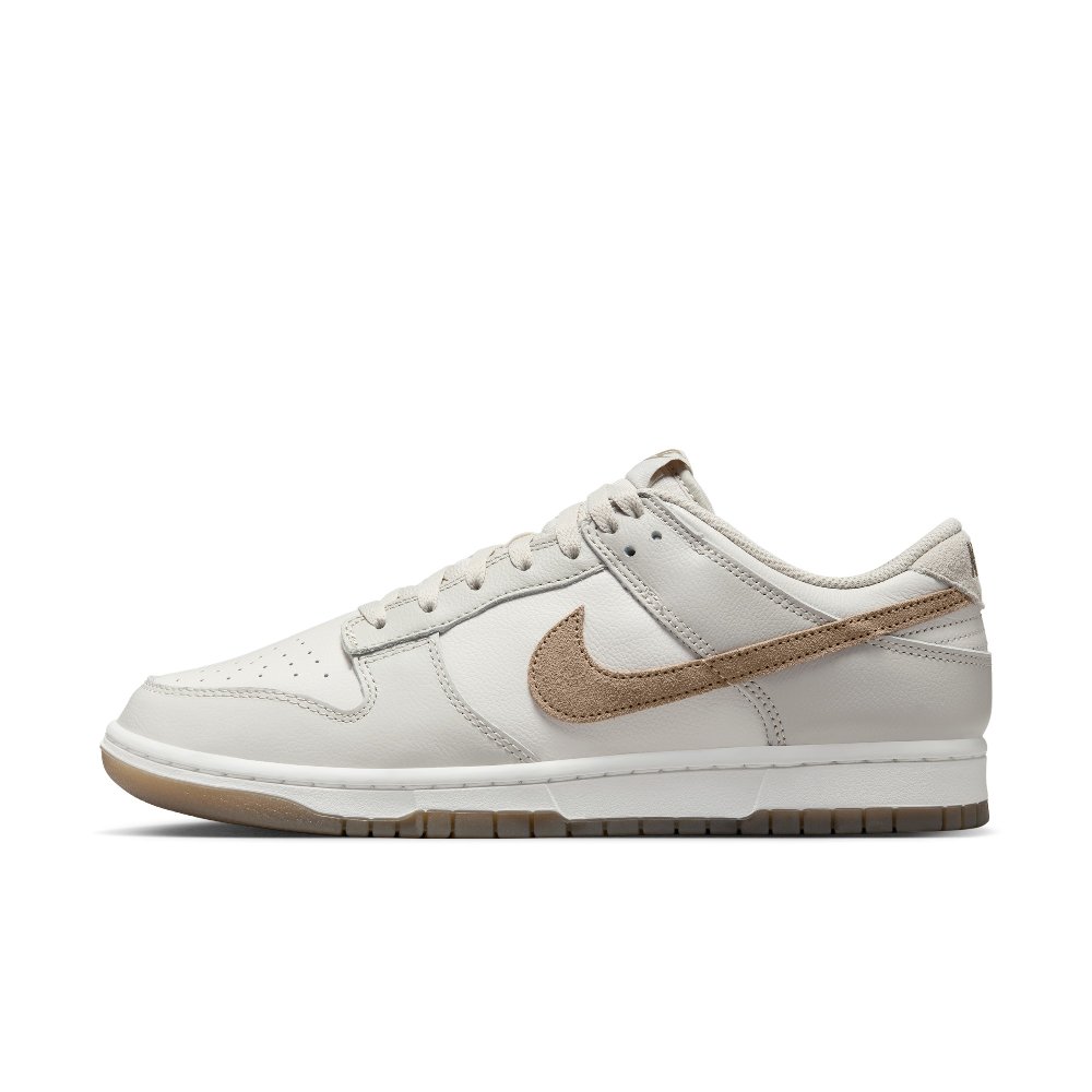 Nike Dunk Low Top Skateboard Shoes Men's Gray Brown