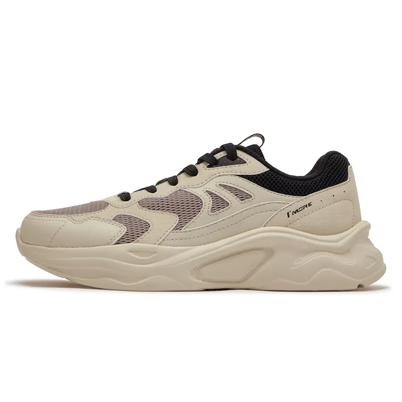 361° Cambria Abrasion Resistant Breathable Low Top Casual Shoes Men's Beige Gray
