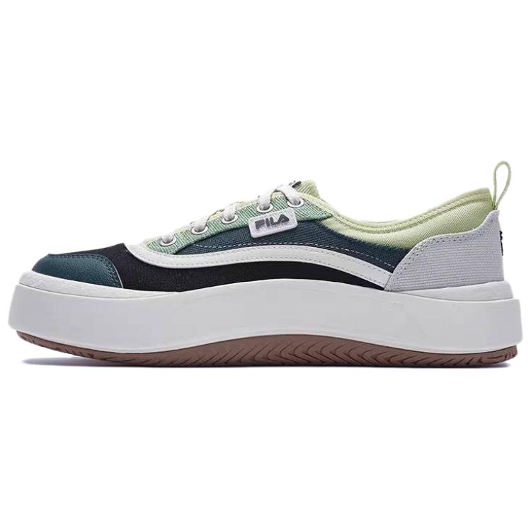 FILA JELLYFISH Low-Top Canvas Shoes Men's Black Green