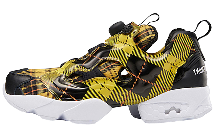 Reebok Instapump Fury Opening Ceremony Plaid Yellow