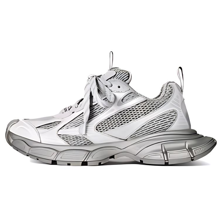 Balenciaga 3XL Low-Top Casual Shoes Women's Gray