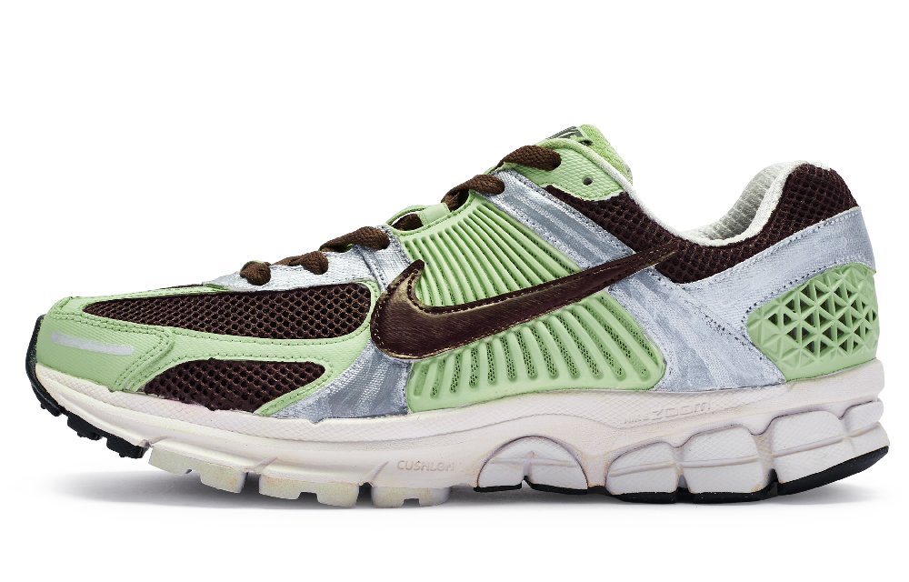 Nike Air Zoom Vomero 5 Shock Absorbers Low Top Running Shoes Unisex Green Brown