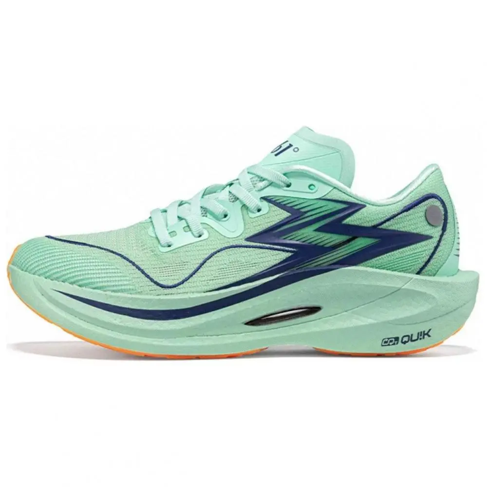 361° Slip-Resistant Breathable Lightweight Low-Top Sprint Training Casual Running Shoes Men's Ice Extract Green