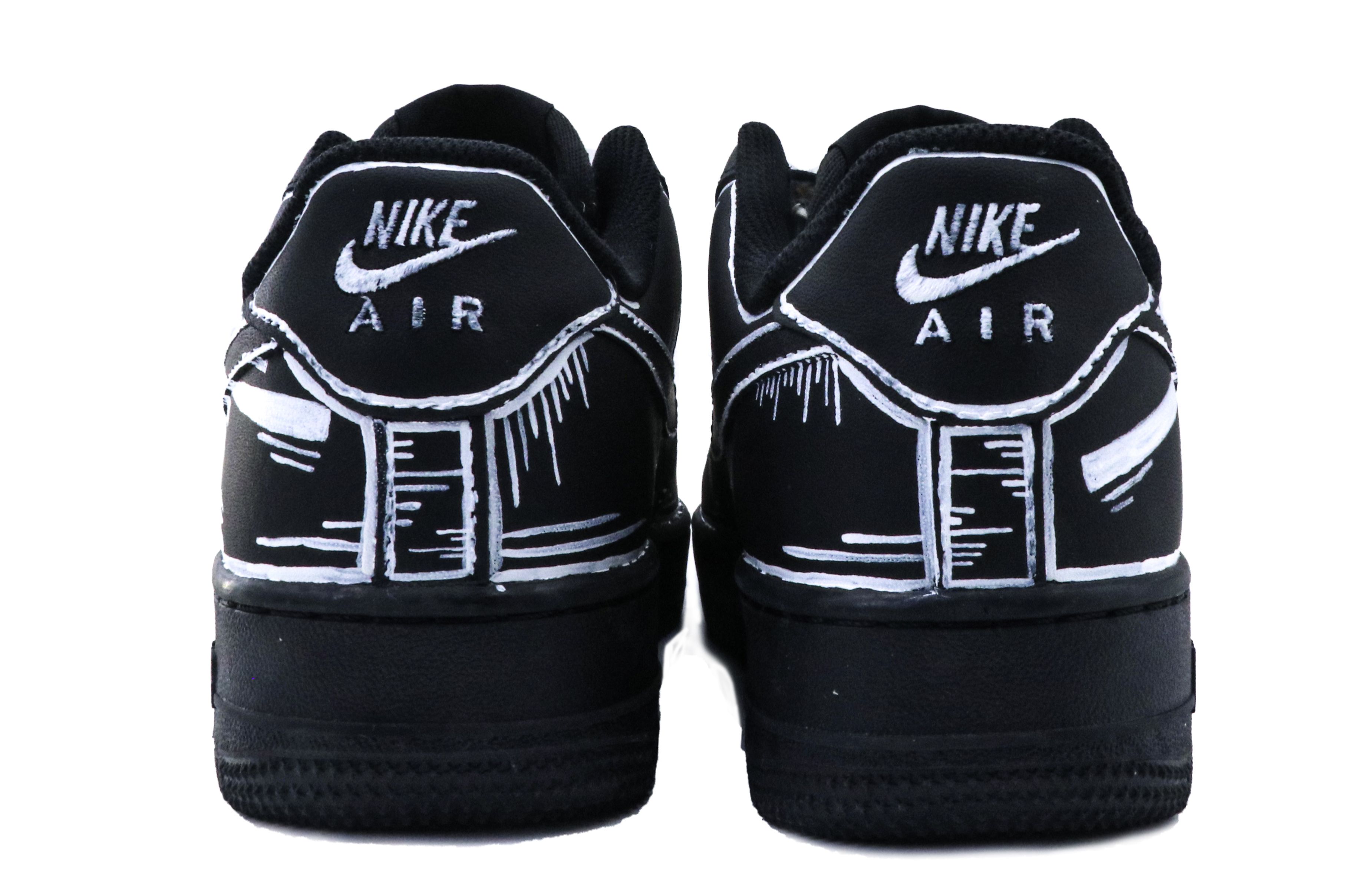 Nike Air Force 1 Coverage Warm Low-Top Skateboard Shoes Unisex Black купить в интернет-магазине Yoocart с быстрой доставкой по России.