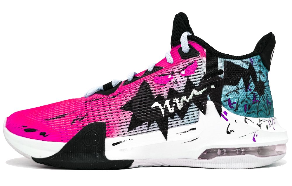 Nike Air Max Impact 3 Anti-Slip Wear-Resistant Low-Top Basketball Shoes Men's Misty Pink