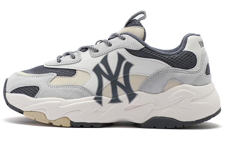 MLB Big Ball Chunky Cushioning Height Increasing Low-Top Chunky Sneakers Unisex Gray