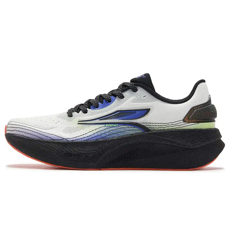 361° Abrasion Resistant Breathable Rebound Low Top Casual Running Shoes Men's Photon Gray Black