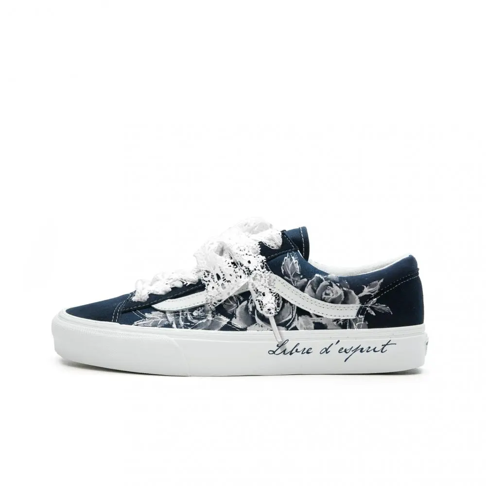 Vans Style 36 Abrasion Resistant Low Top Skateboard Shoes Unisex Blue White