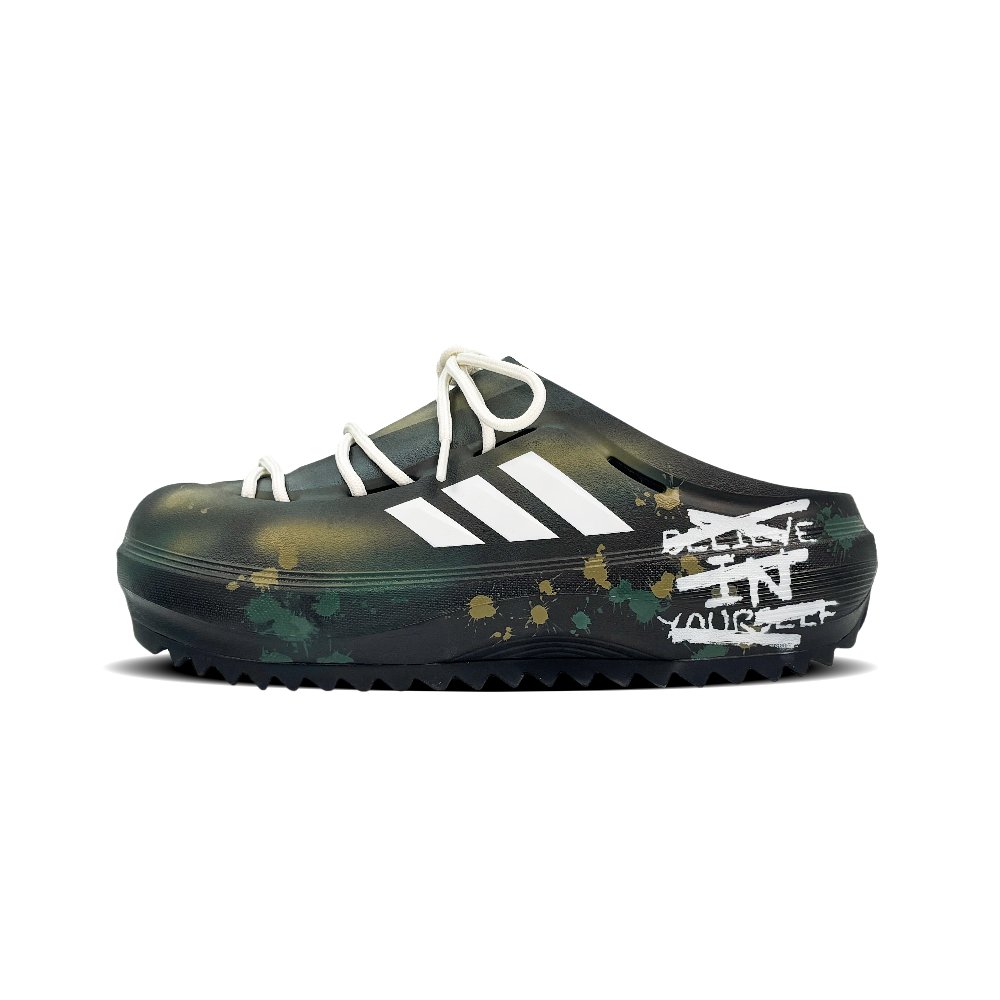 Adidas OZWAVE CLOG Abrasion Resistant Closed Toe Slippers Unisex Camouflage