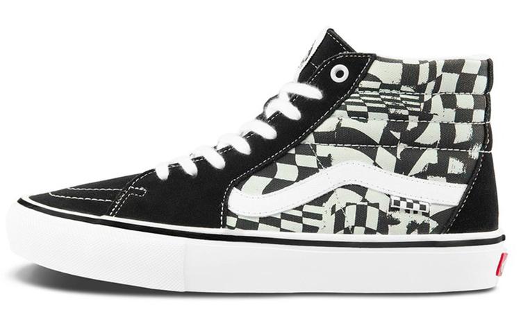 Vans SK8 HI Chessboard Black/White