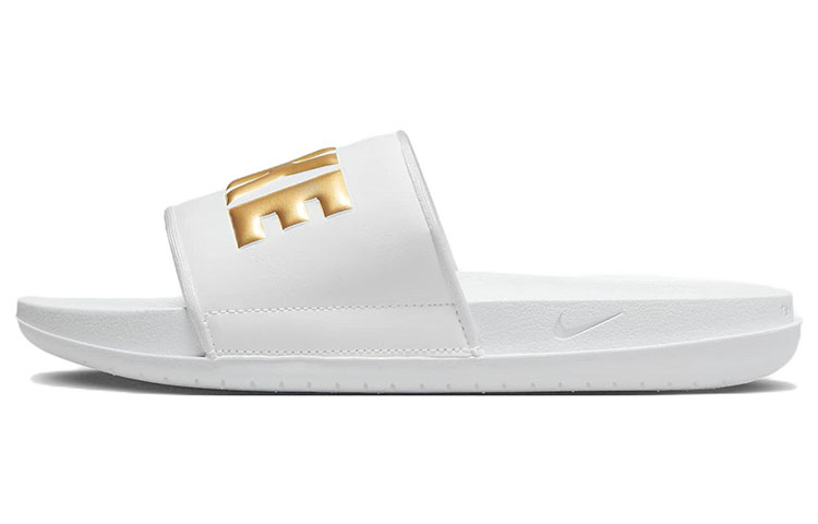 Nike Offcourt Slide 'White Metallic Gold' Women's
