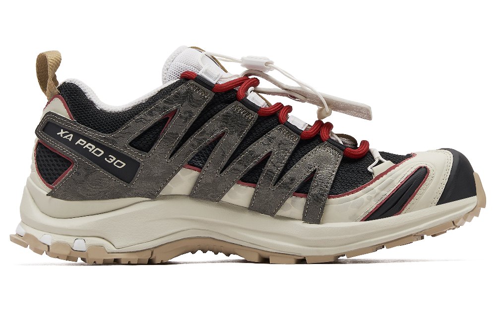 SALOMON XA PRO 3D LA YAUTE Anti-Slip Wear-Resistant Low-Top Running Shoes Unisex Dark Gray