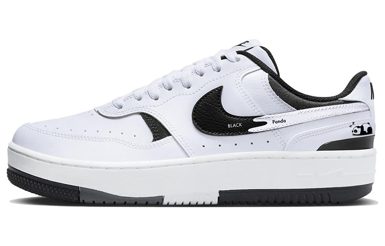 Nike Gamma Force Low-Top Skateboard Shoes Women's White Black