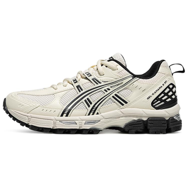 Asics Gel Kahana 8 Low Top Casual City Commute Running Shoes Women's Beige Black