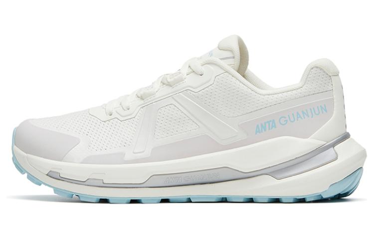 Anta Champion Lightning Trigger Lite Cushioning Anti-Slip And Wear-Resistant Low-Top Running Shoes Women's White Gray