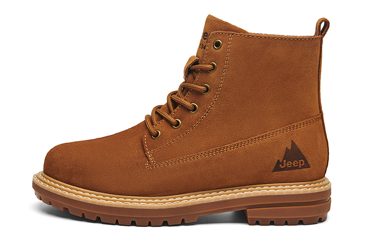 Jeep Martin Boots Men Earth Yellow