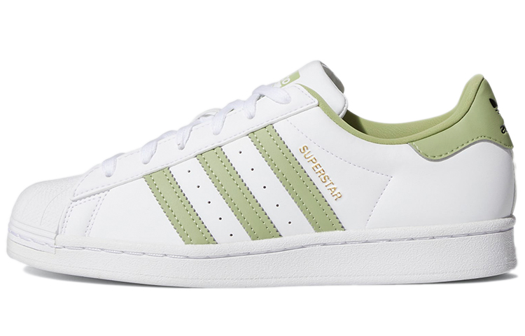 Adidas Originals Superstar 'White Magic Lime' Women's