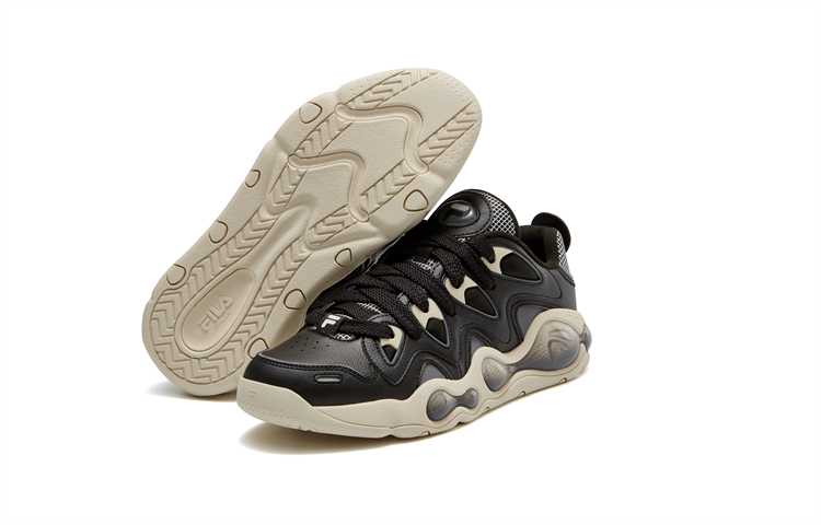 FILA FUSION X MitchellNess Vertical Shoes 'Black'