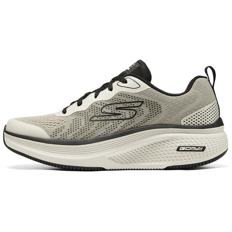 Skechers MEN'S GO Breathable Low-Top Casual Running Shoes Men Gray Black