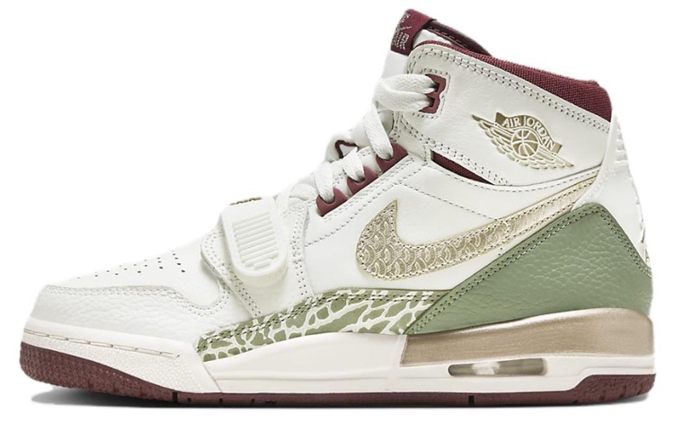 Jordan Legacy 312 High-Top Vintage Basketball Shoes Men's Green