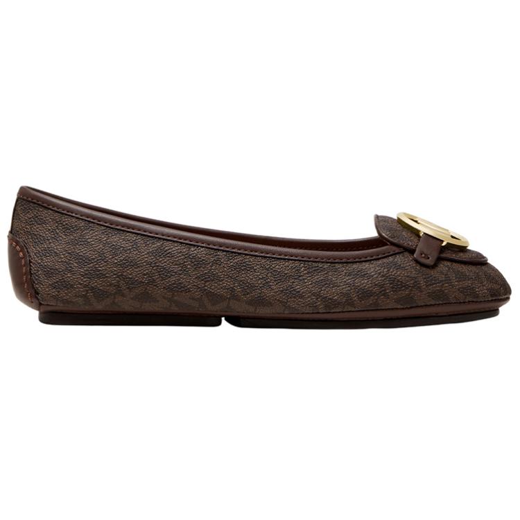 Michael Michael Kors Grained Ballerina Flats