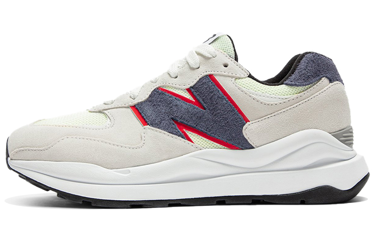 New Balance 57/40 Off White Navy Red