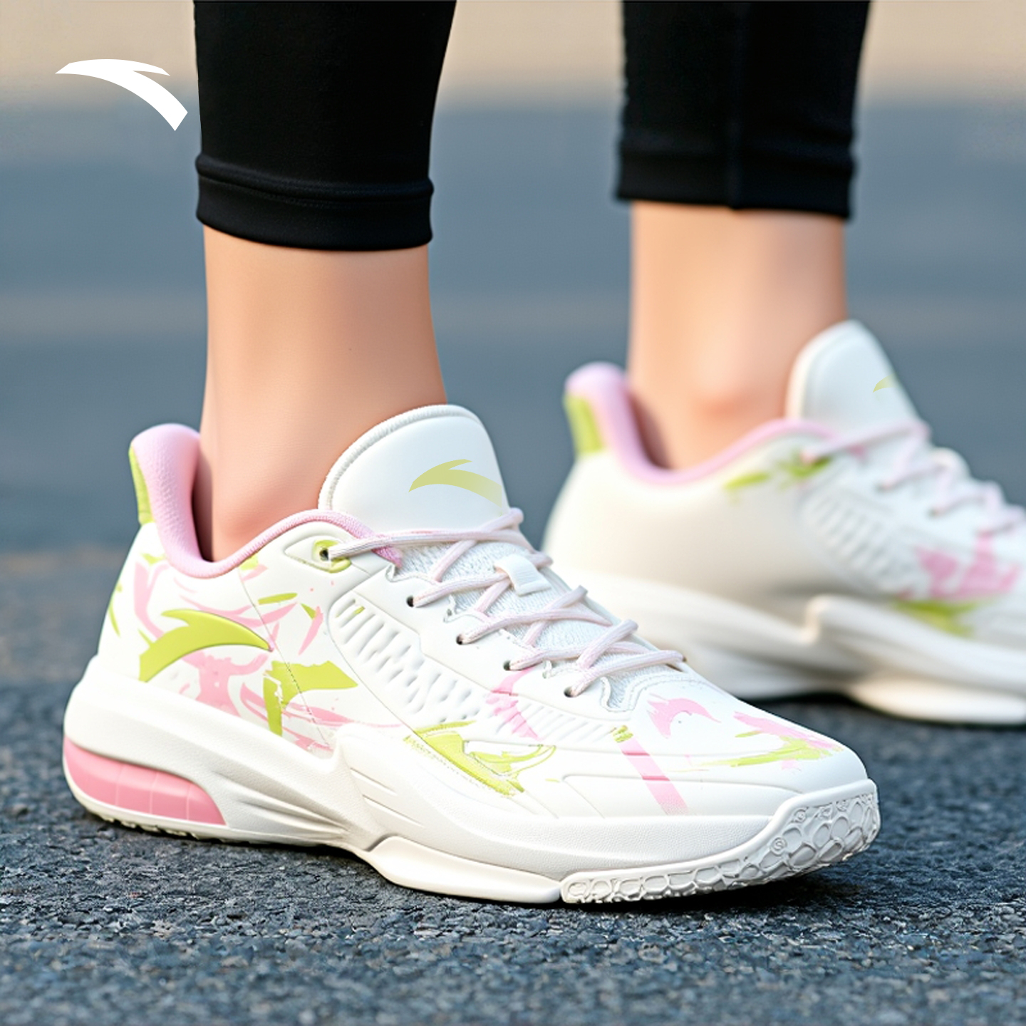 Anta KT Shock Absorbers Slip Resistant Abrasion Resistant Low top Basketball Shoes Men's