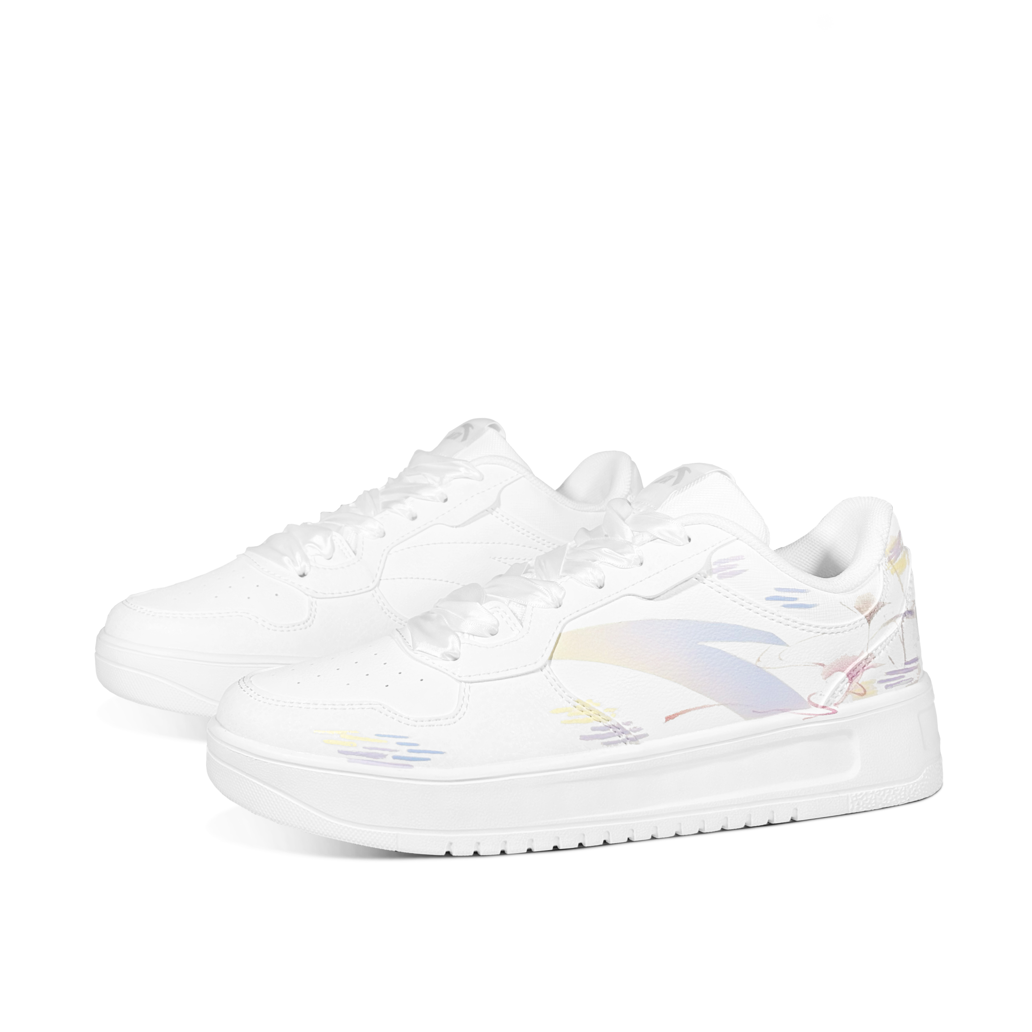 Anta Relaxed Slip Resistant, Abrasion Resistant, Lightweight Low top Skateboard Shoes Women's Dreamy Lilac купить в интернет-магазине Yoocart с быстрой доставкой по России.