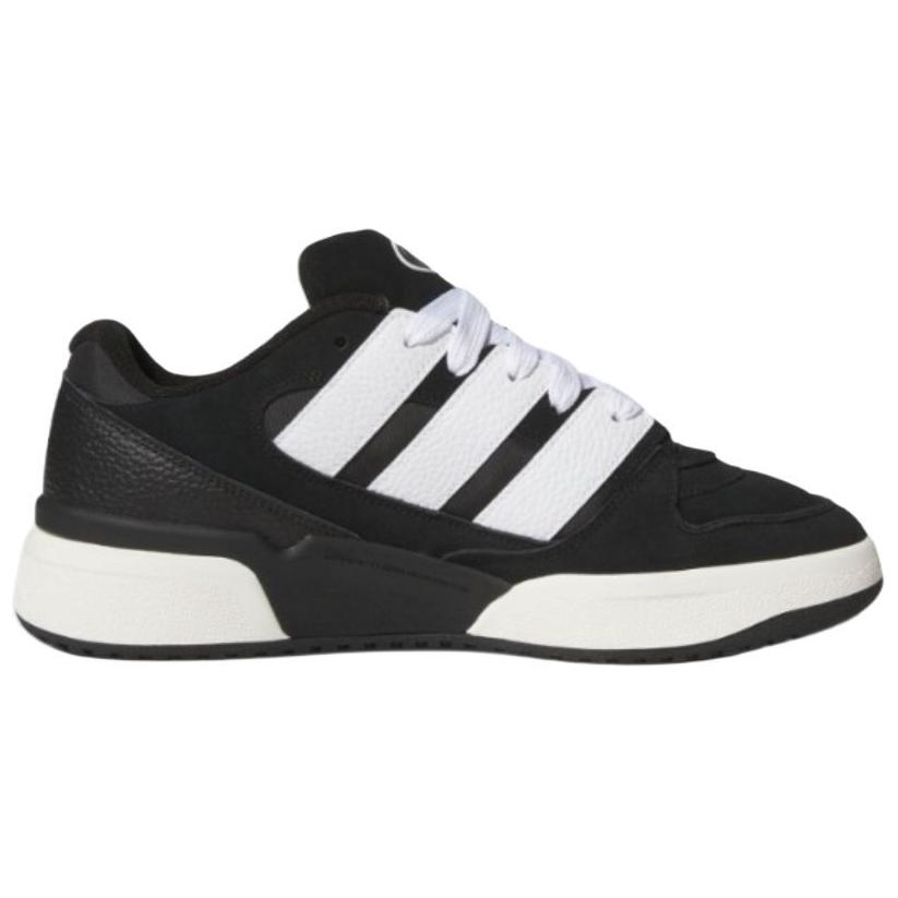 Adidas Originals FORUM 2000 Anti-Slip Wear-Resistant Low-Top Skateboard Shoes Unisex Black White